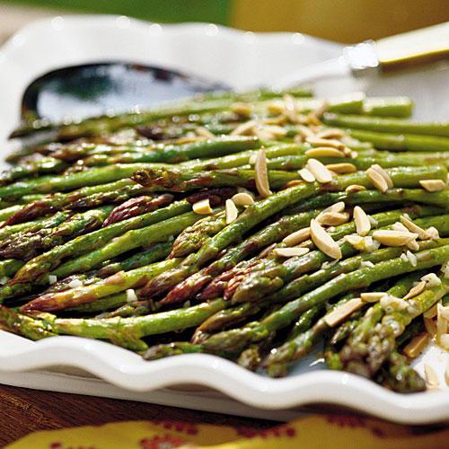 Acción de gracias Dinner Side Dishes: Oven-Roasted Asparagus Recipe