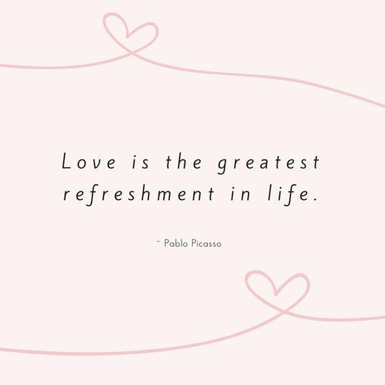 パブロ Picasso Love Quote