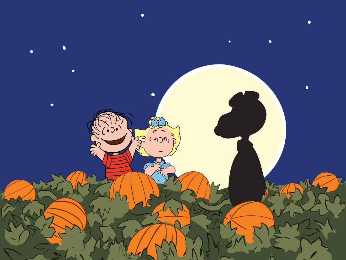 Escena from Charlie Brown and the Great Pumpkin