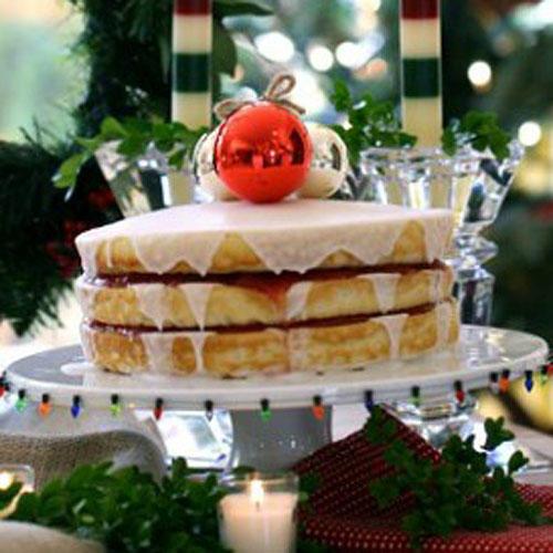 обикновен & Fancy Holiday Cake