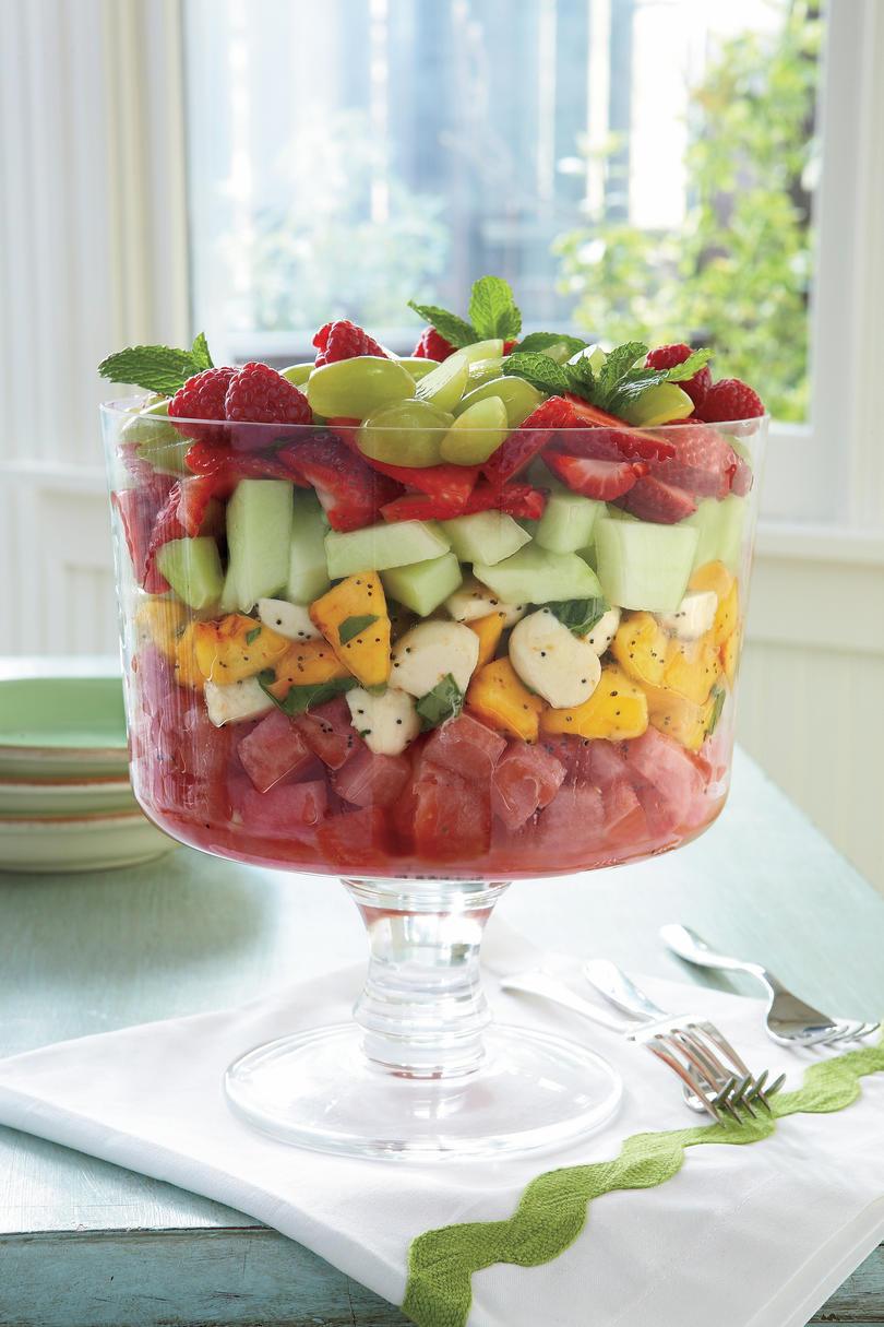 الصيف Salad Recipes: Melon-and-Mozzarella Salad