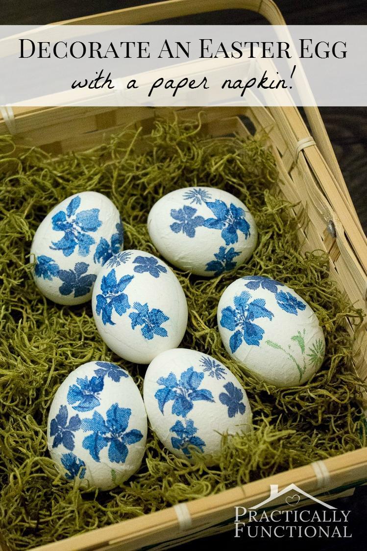 Servilleta Pattern Easter Eggs