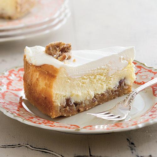 Praline-Crusted Cheesecake