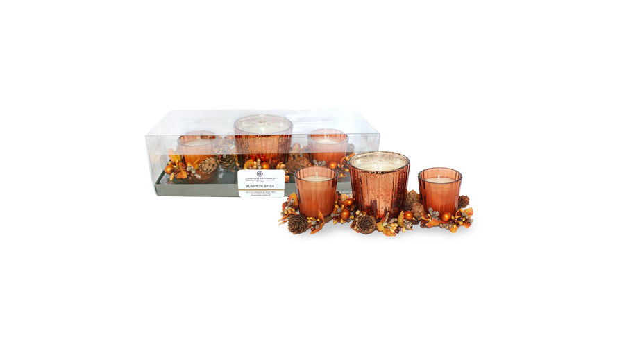 Calabaza Spice Candle Set