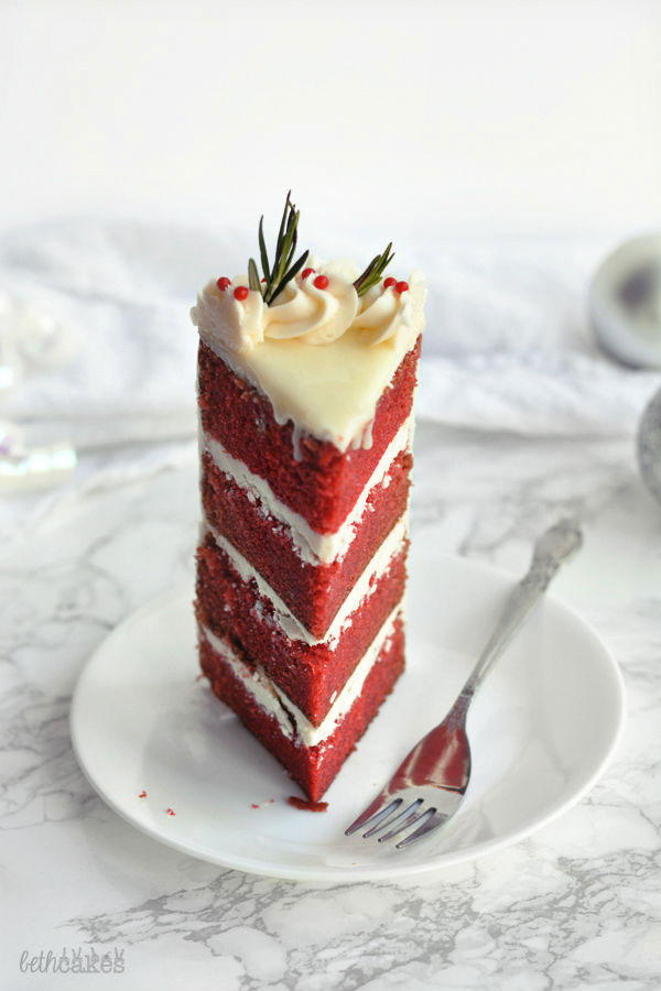 Červené Velvet Cake Beth Cakes 