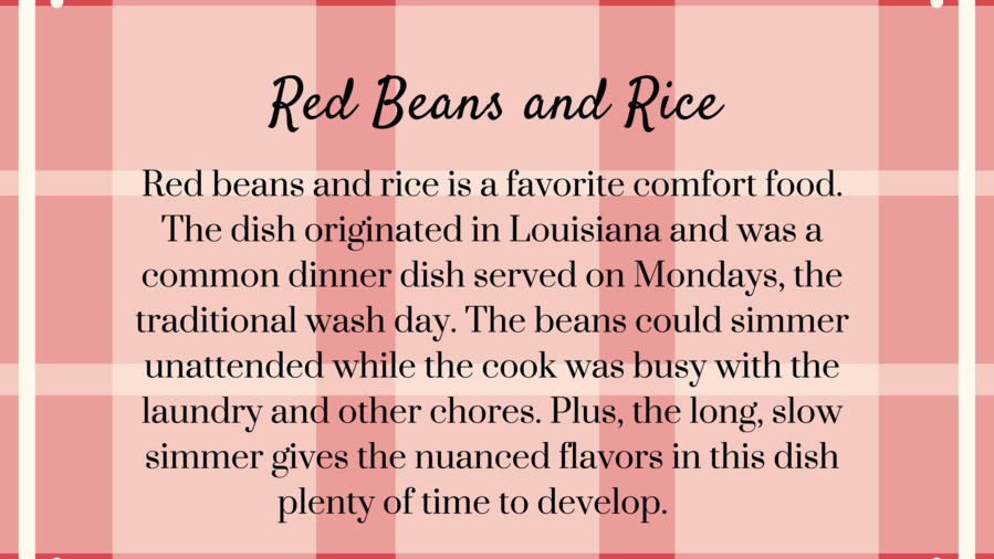 Rød Beans and Rice Recipe Secret