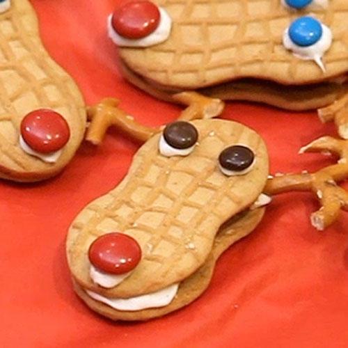 Rensdyr Christmas Cookies