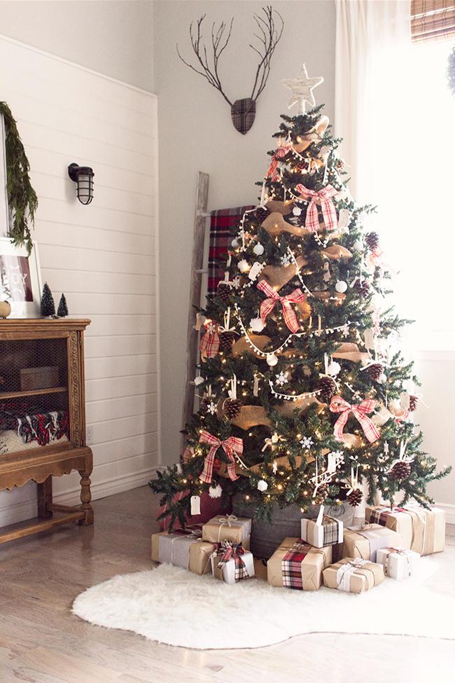 Rustikální Christmas Tree