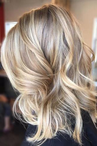Sandet Blonde Hair Color