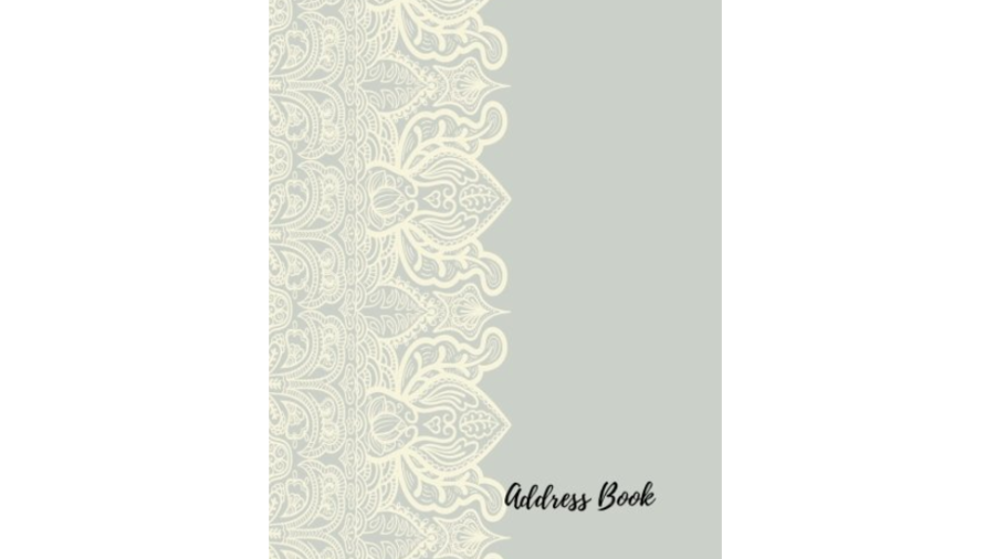 Lilac Lace Address Book