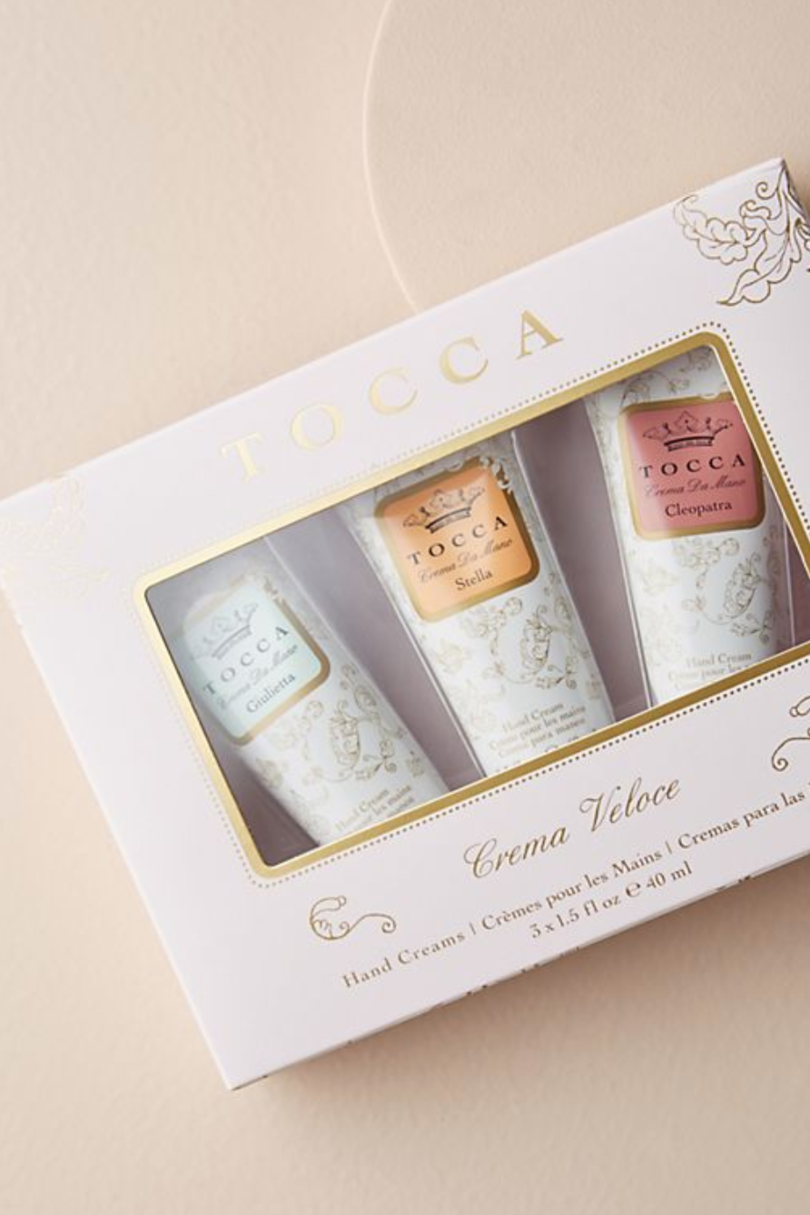 Tocca Crema Veloce Mini Hand Cream Trio
