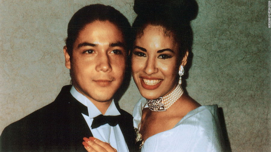 سيلينا Quintanilla and Chris Pérez