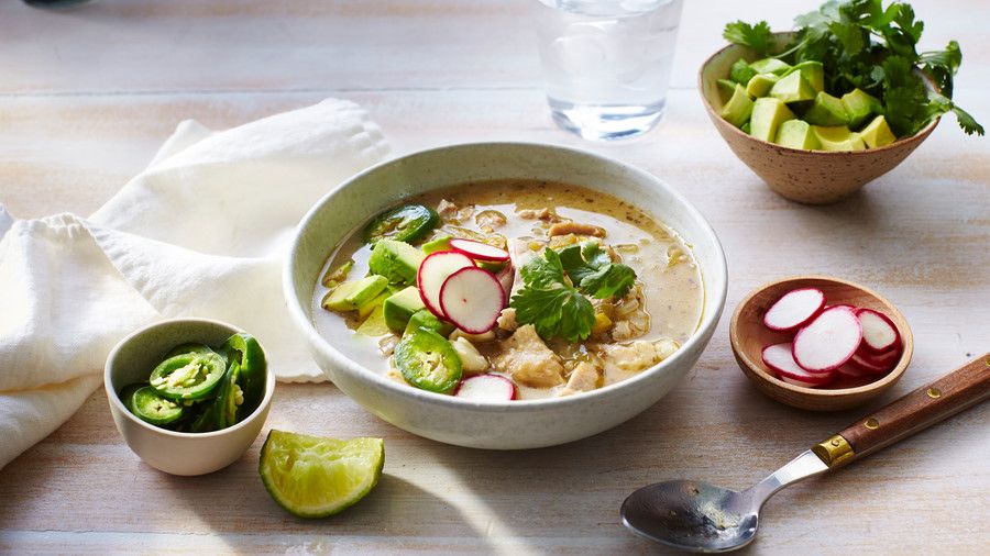 Slow-Cooker Green Chile Posole