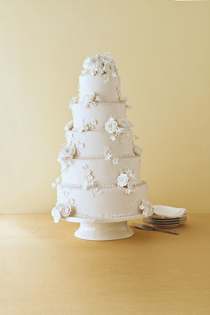 Floral Confection Wedding Cake