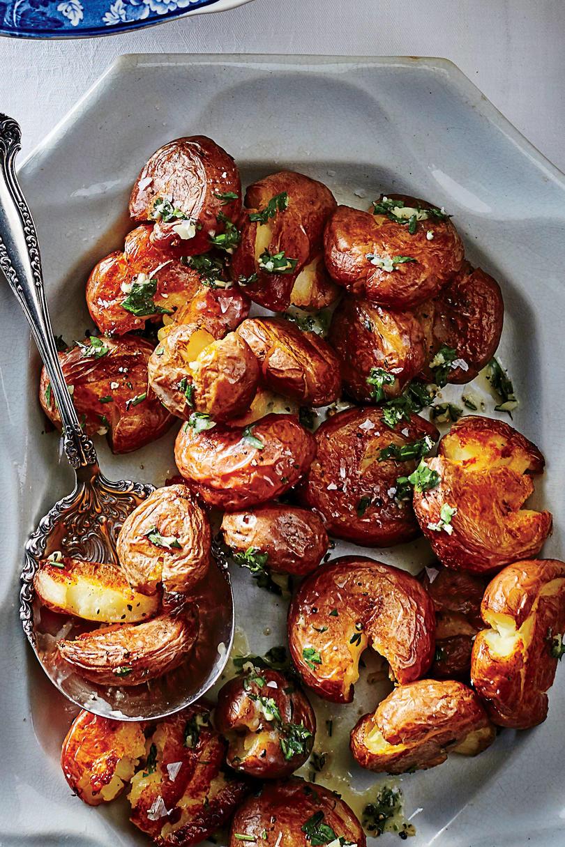 50 Best Thanksgiving Smashed Baby Red Potatoes