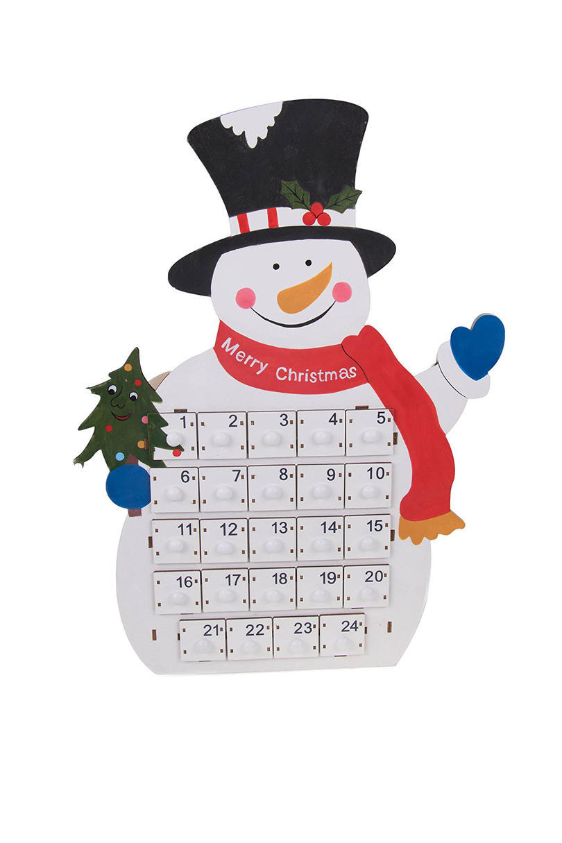 Vysoký Snowman Advent Calendar