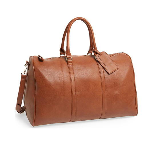 'Lacie' Faux Leather Duffel Bag SOLE SOCIETY