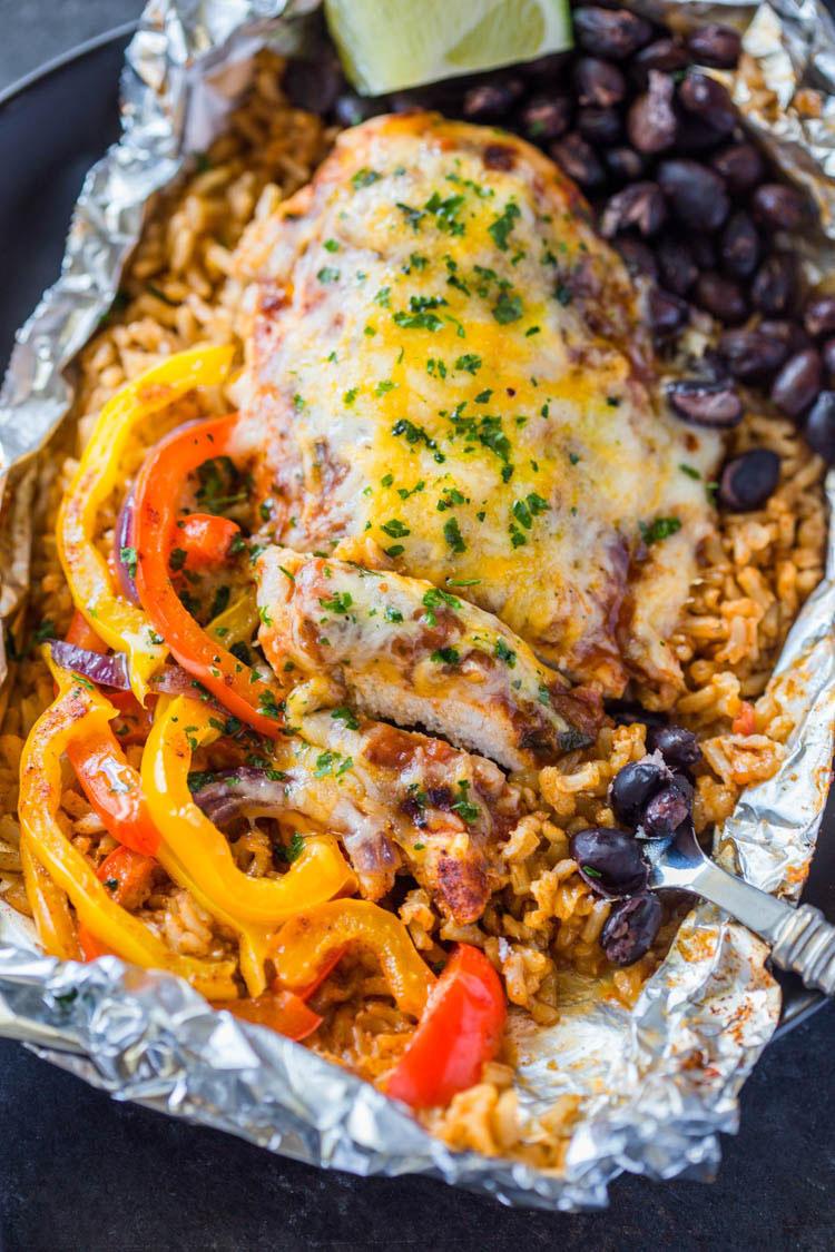 tex Chicken & Rice Foil Packets