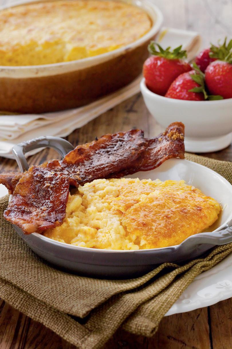 Cheddar Cheese Grits Casserole