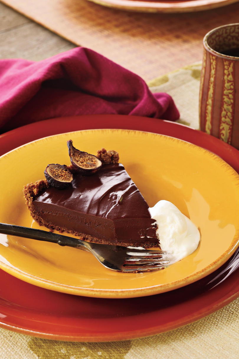 Otoño Recipes: Rich Chocolate Tart