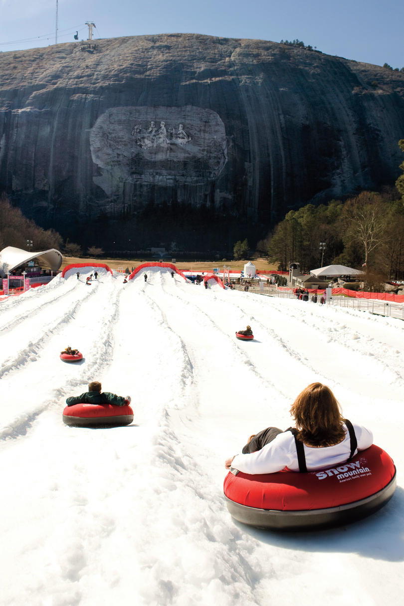 Syd Christmas Vacations: Snow Mountain at Stone Mountain Park