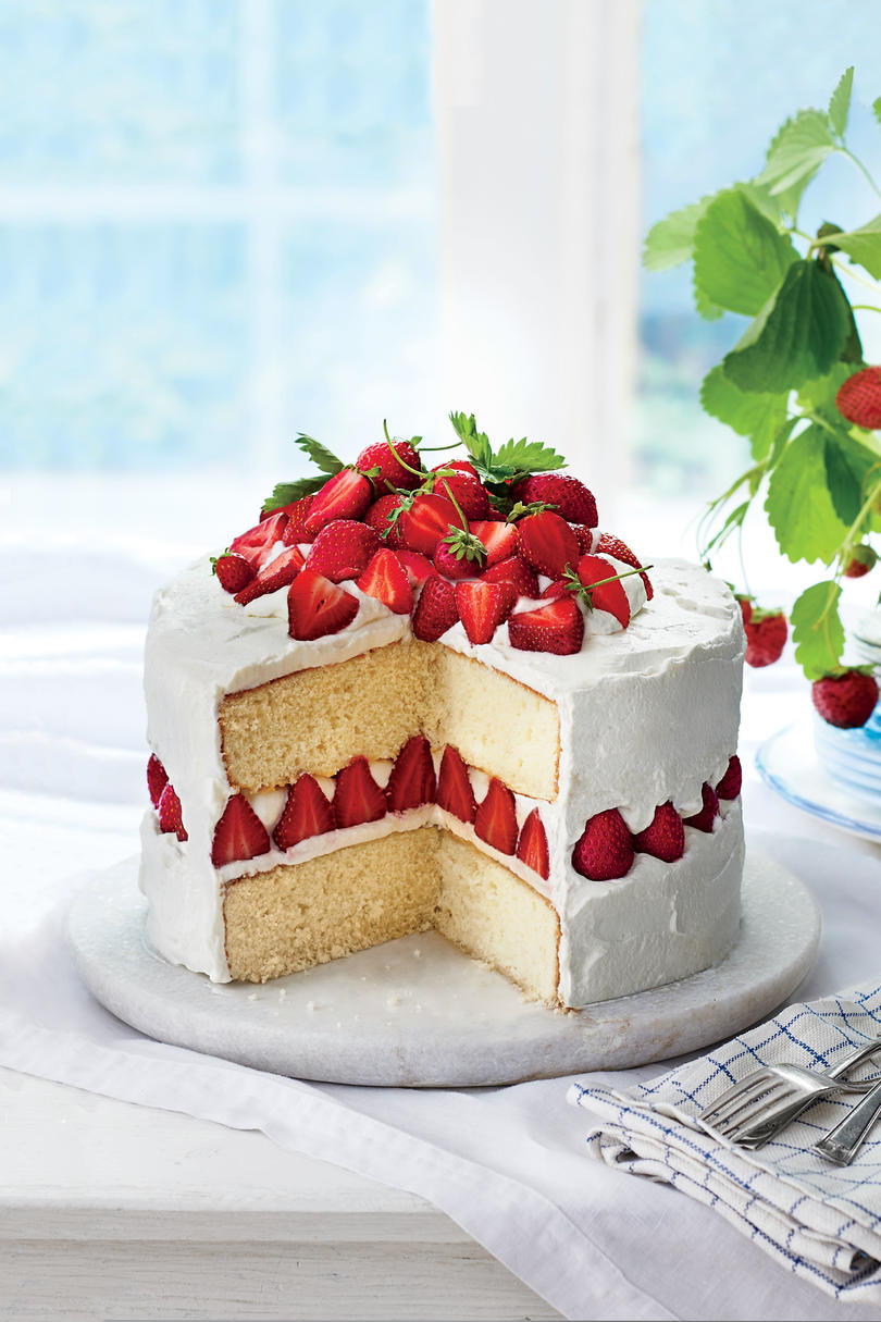 Jordbær Dream Cake