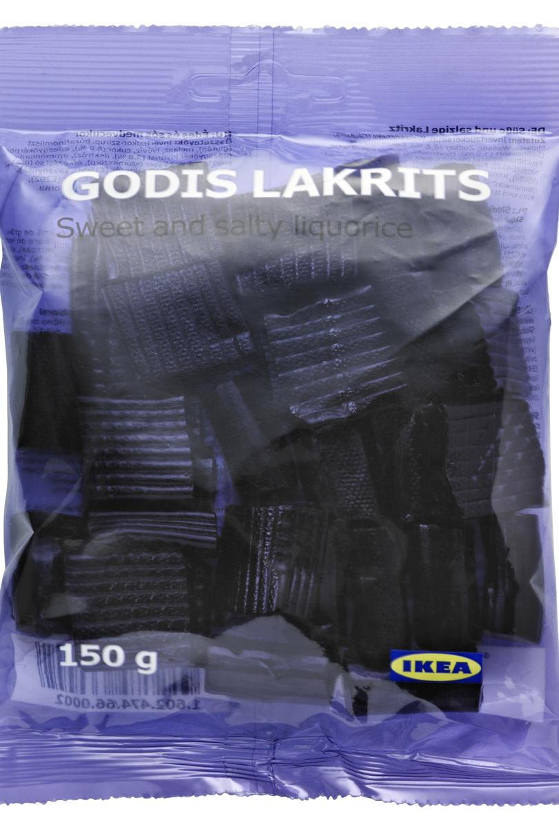 Dulce and Salty Licorice from Ikea