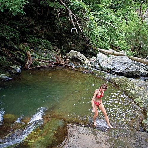Shenandoah National Park Hiking and Cabins: Swimming Hole