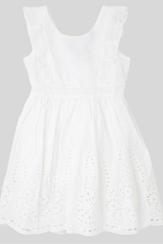 Mest Adorable Flower Girl Dresses Target Eyelet Ruffle White Dress