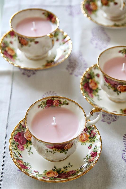 Teacup Candles
