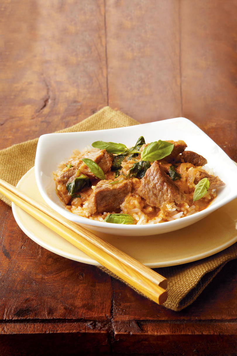 tailandés Red Curry Beef