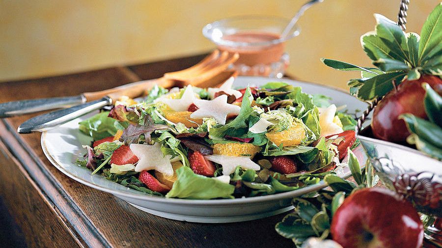 Thanksgiving Salads Jicama