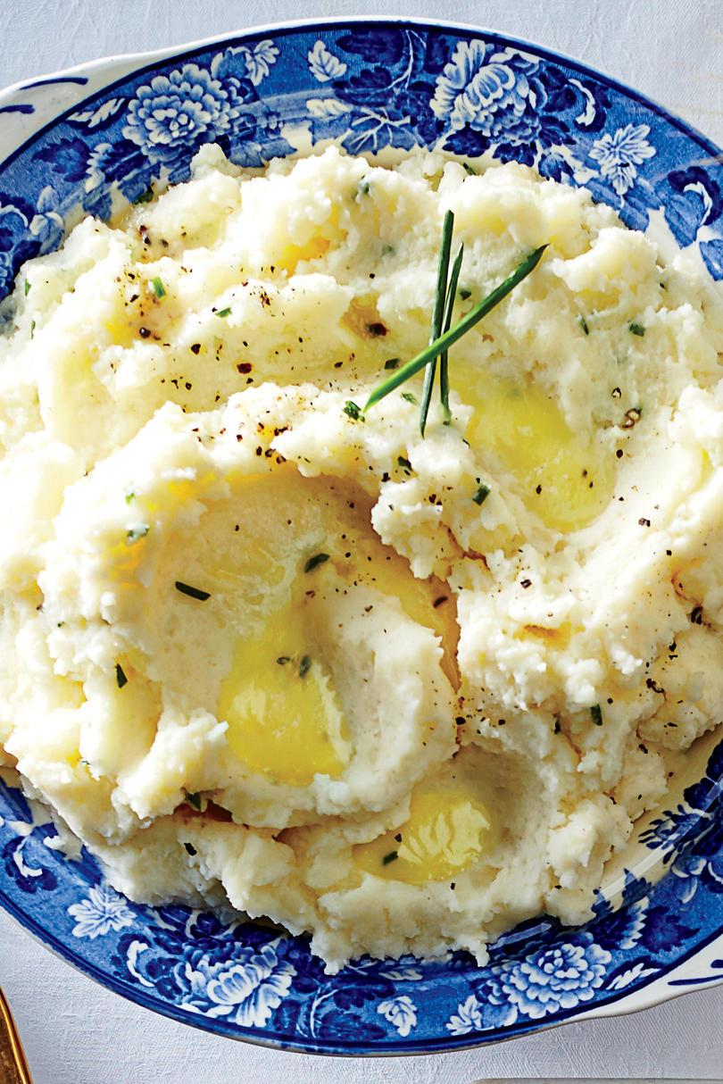 Денят на благодарността Side Dish: Goat Cheese Mashed Potatoes