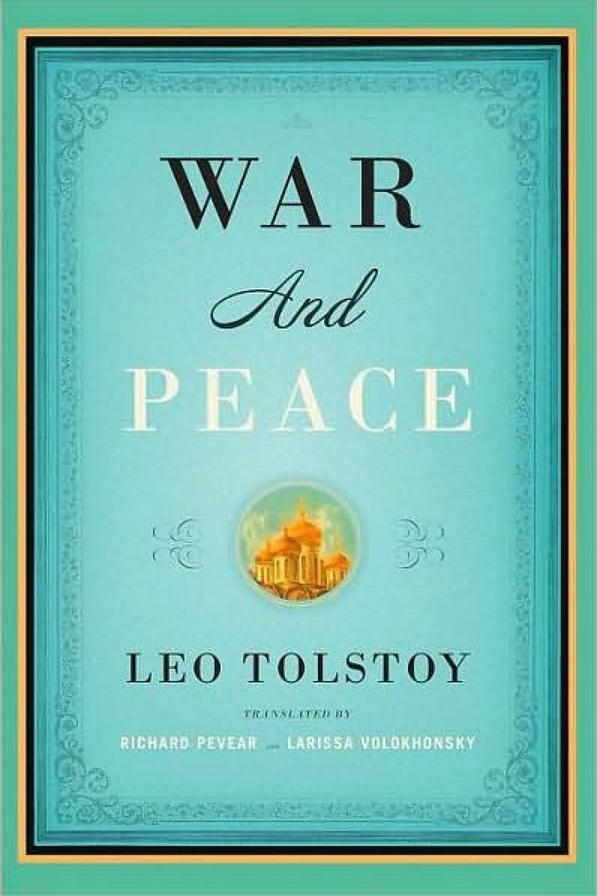 戦争 and Peace by Leo Tolstoy