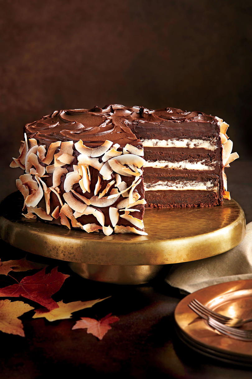 Chocolate-Coco Layer Cake