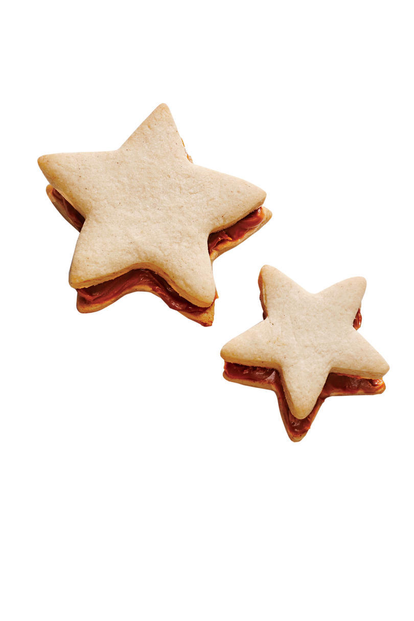 Krydret Stars with Cookie Butter