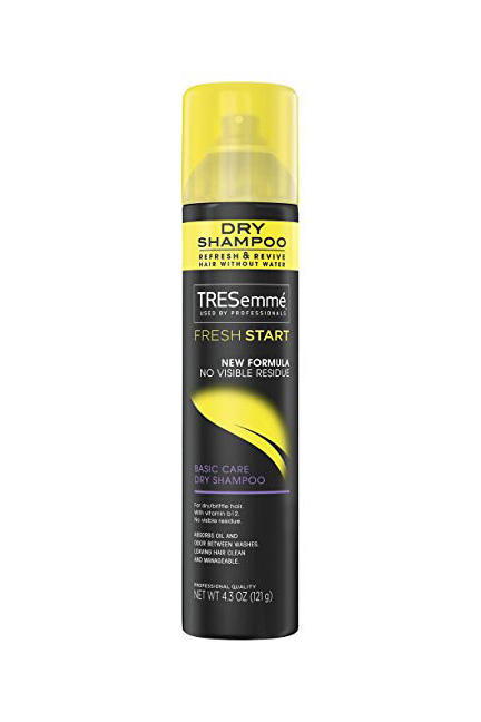 RX1707_ All-Time Best Hair Secrets TRESemmé Fresh Start Basic Care Dry Shampoo