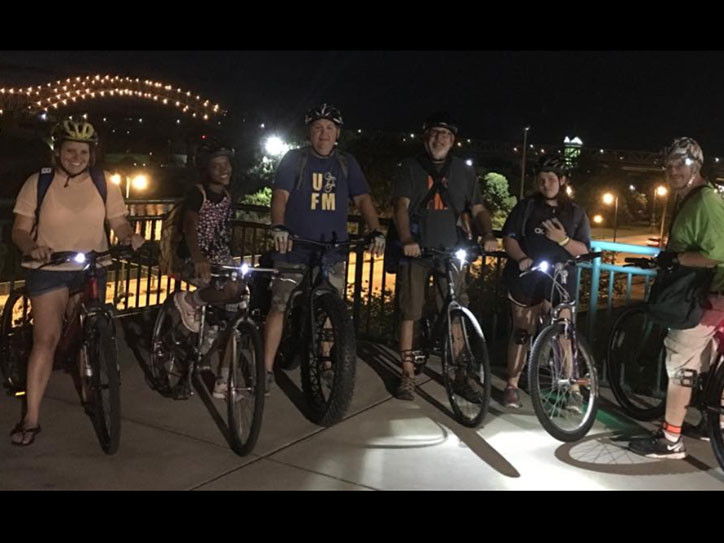 Urbano Bicycle Food Ministry Riders
