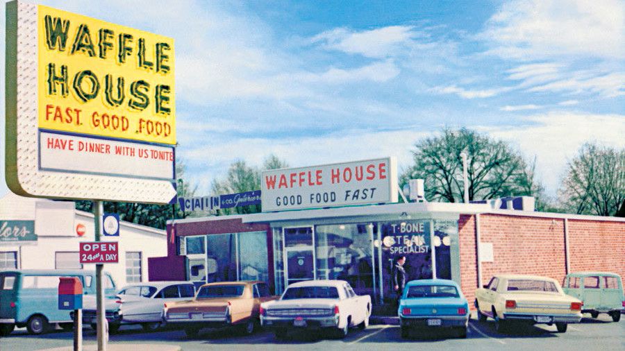 عتيق Waffle House Museum in Decatur, Georgia.