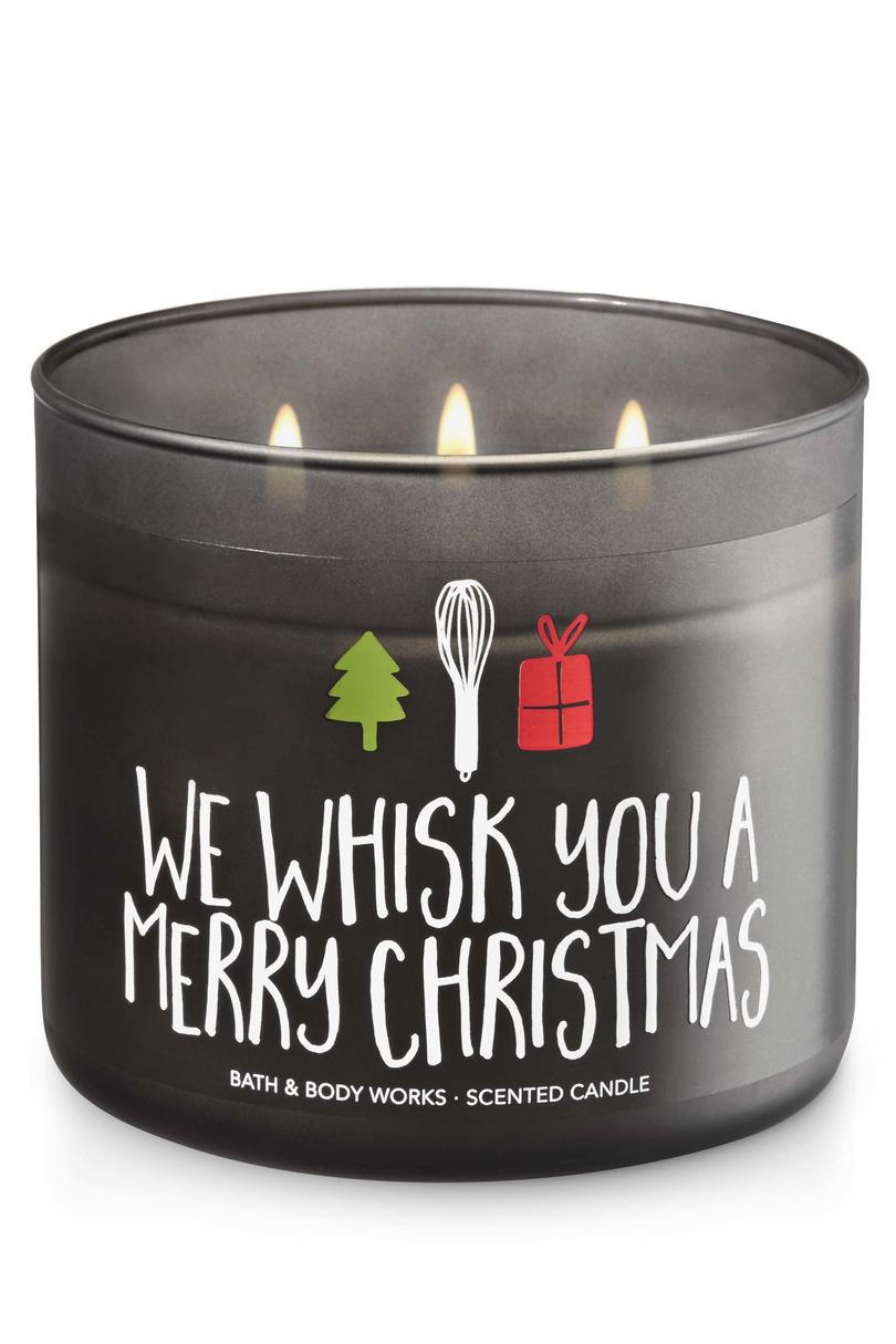 خشب القيقب Cinnamon Pancakes We Whisk You A Merry Christmas Bath & Body Works Candle