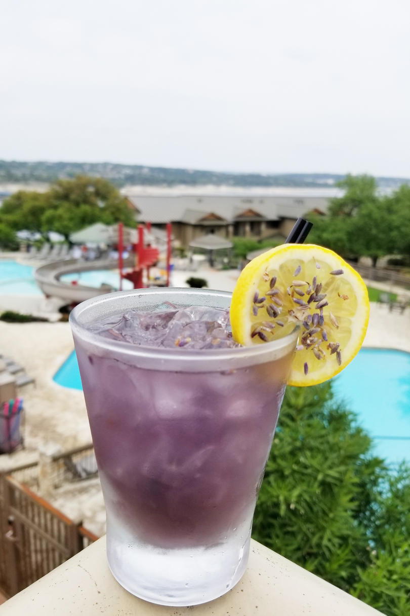 Lakeway Resort & Spa Lavender Lemonade Cocktail