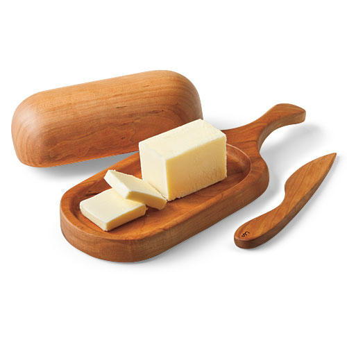 Navidad Gift Ideas: Cherry Butter Dish and Knife