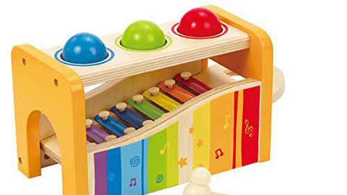 Pund & Tap Bench with Slide Out Xylophone