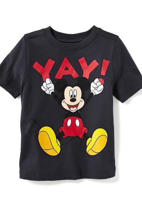 Mickey Mouse Graphic Tee for Toddler Boys